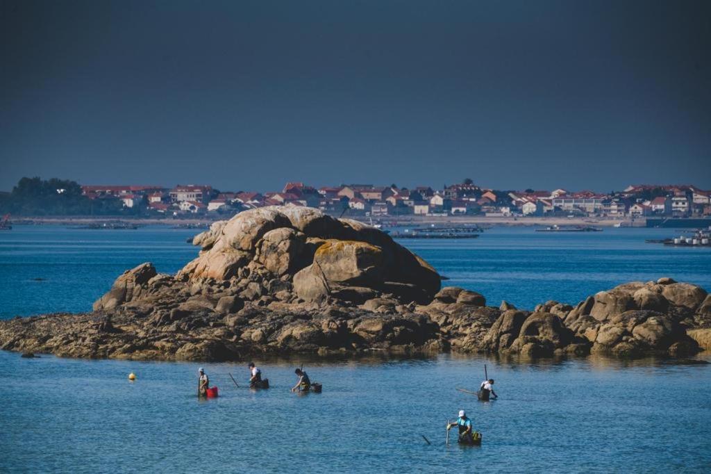 Casa Playa Las Sinas Villanueva De Arosa Kültér fotó