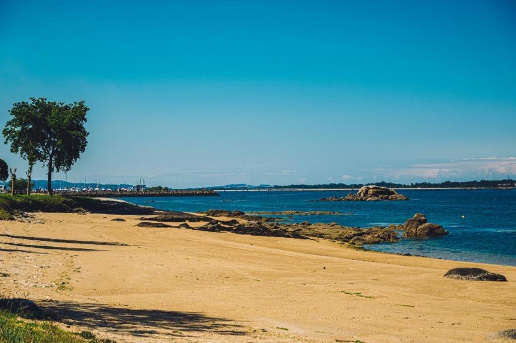 Casa Playa Las Sinas Villanueva De Arosa Kültér fotó