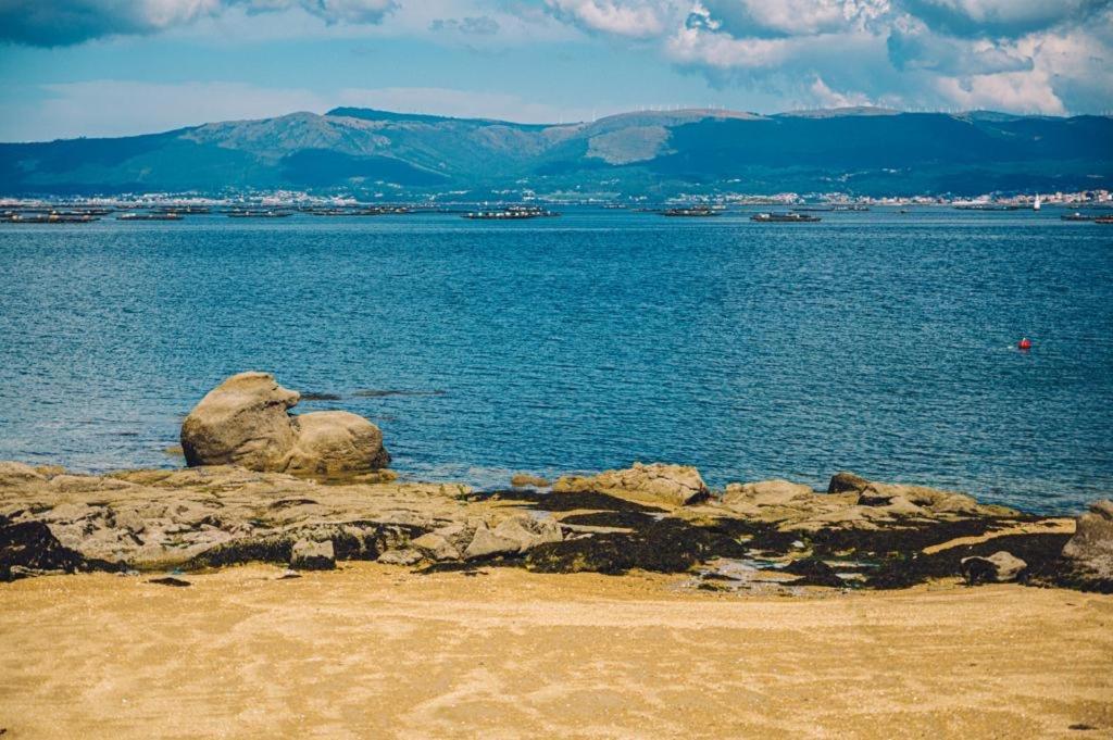 Casa Playa Las Sinas Villanueva De Arosa Kültér fotó